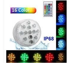 LUMINARIA LED PISCINA RGB PILHA 3XAAA ROYA MAYLER