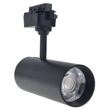 SPOT TRILHO 20W PRETO 6000K