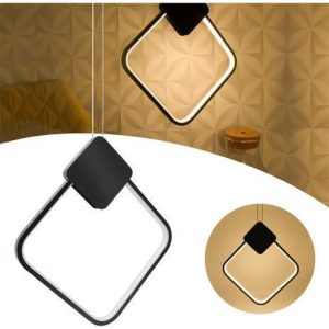 PENDENTE LED ESQUADRO LOSANGO 3000K