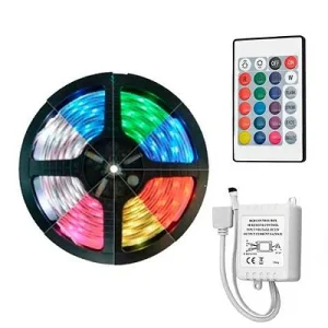 FITA LED RGB USB BLUETTOTH C CENTRAL E CONTROLE 3MT SILICONADA 5V