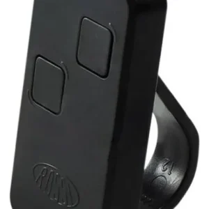 CAPA PARA CONTROLE PORTÃO NTX C/PRESILHA ROSSI PRETO