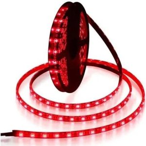 FITA LED 5050 VERMELHA 5MT SILICONADA
