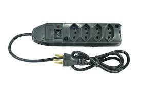 FILTRO DE LINHA 4 TOMADAS - 2P+T 10A