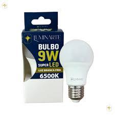 LÂMPADA BULBO LED 9W 6500K LUMINARTE
