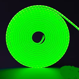 FITA LED NEON VERDE 12V ROLO 5M