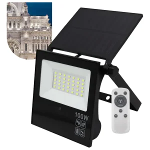 REFLETOR SOLAR 100W C/ PLACA 6000K ROYA/MEGA