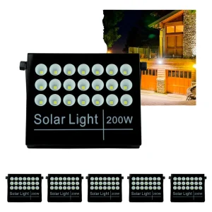 REFLETOR SOLAR 200W C/ PLACA 6500K ROYA/MEGA