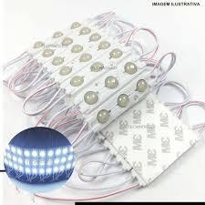 MÓDULO COM LENTE 3 PONTOS 6000K 1,5W 12V IP66