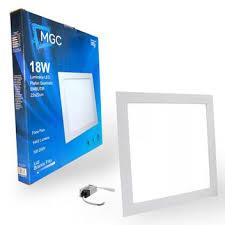 PAINEL 22x22 EMBUTIR QD 18W 3000K ALUMINIO MEGA
