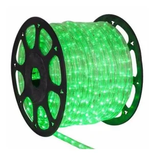 MANGUEIRA LED VERDE 220V 100M